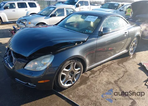 2006 Lexus Sc 430 from USA, damaged, VIN JTHFN48Y369006830
